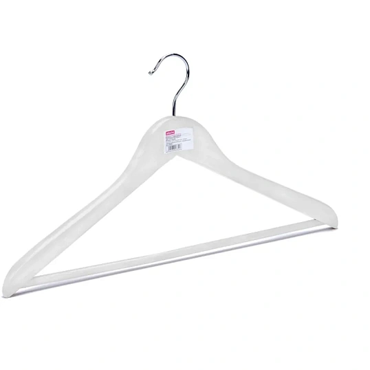 Вешалка-плечики WW_Attache CU3013M-W3/LH001-CW дер,пер,плос,р48-50бел УП3шт