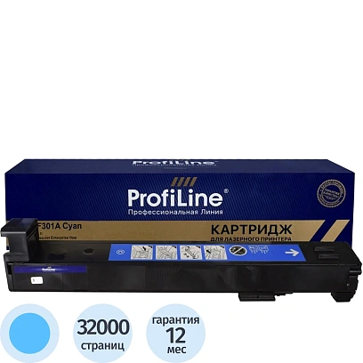Картридж лазерный ProfiLine CF301A гол. для CLJ Enterprise M880z
