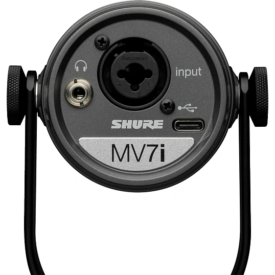 Микрофон Shure MOTIV MV7i, цифровой, со встроенным аудиоинтерфейсом, USB