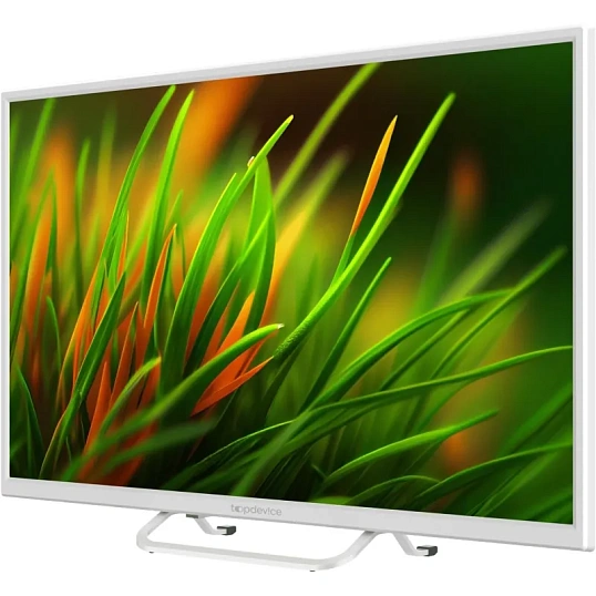 Телевизор 32 Topdevice TDTV32BS02H_WE, HD ready, смарт (WildRed) белый