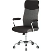 Кресло BN_Sp_EChair-590 TC ткань черный/серый, хром