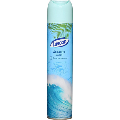 Освежитель воздуха Luscan 330мл Дыхание моря сухое распыл