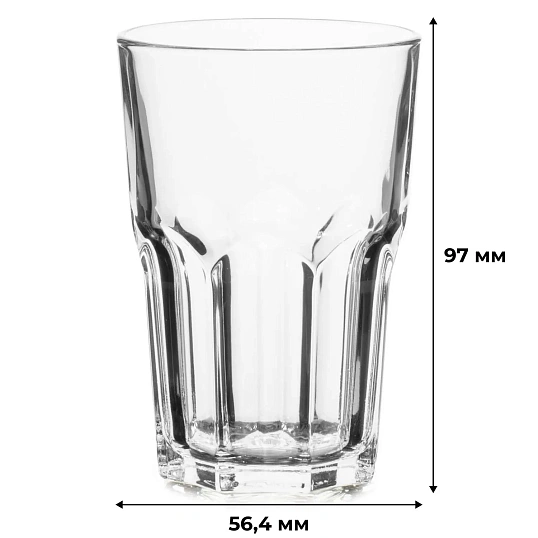 Набор стаканов ВРЕМЯ ДЕГУСТАЦИЙ ЛОНГ-ДРИНК 4шт 420мл (O0101)