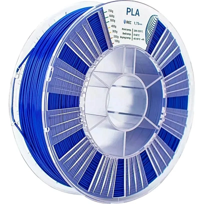 Катушка PLA пластик REC 1.75мм синий