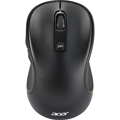 Мышь компьютерная Acer OMR303 черный оптическая 1600dpi/6but беспровод. USB