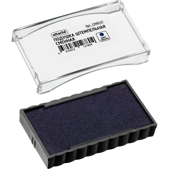 Подушка штемпельная сменная Attache синяя для артикула 1348207