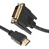 Кабель DVI-HDMI 1.4 M/M, 1.8м, чер (OAVDC004)