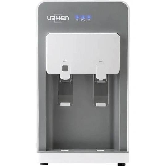 Кулер для воды VATTEN LD54JK выносная бутыль, настольный, компрессор, серый