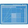 Коврик для резки Topfort 5ти-слойный А4 (30х22см), 2х-сторонний, синий