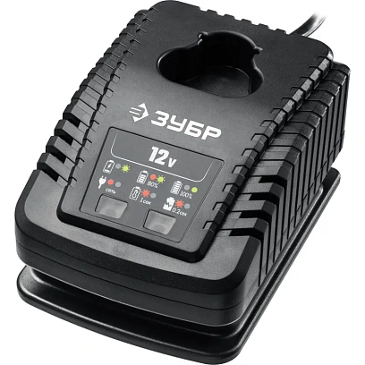 Зарядное устройство ЗУБР 12В, 2А, тип T7, для Li-Ion АКБ, RT7-12-2
