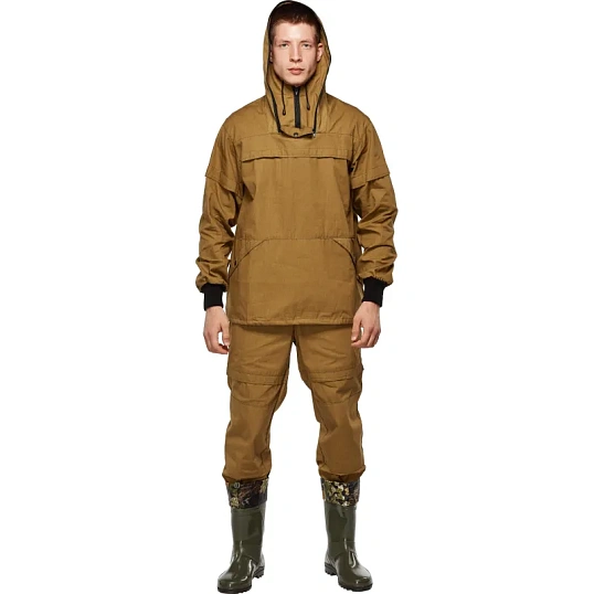 Костюм летний противоэнцефалитный КБР тк.Палатка хаки 64-66/170-176