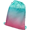 Мешок для обуви  Градиент розовый, 360х470 мм,карман, МО-26-2