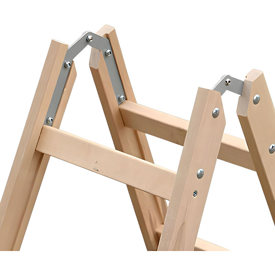 Стремянка -Ходули деревянная двусторонняя  2х3 ступеней