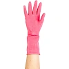 Перчатки резиновые Paclan Practi Comfort розовые 4076614 р.L