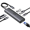 Разветвитель USB UGREEN CM512(45000)USB-C to HDMI/2xUSB-A/USB-C/RJ45/PD ср