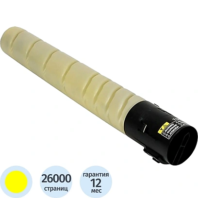 Тонер-картридж Konica Minolta TN-324Y жел. для bizhub  C258/308 (A8DA250)