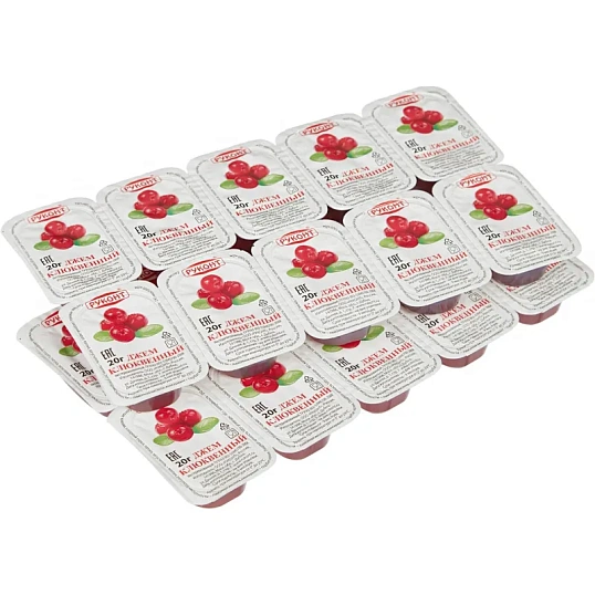 Джем Руконт порц. клюква 20г/шт 20 шт/уп