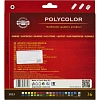 Карандаши цветные художественные POLYCOLOR 3835, 36цв, 3835036007KZ(Д)