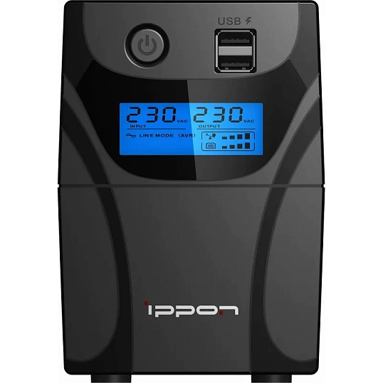 ИБП Ippon Back Power Pro II Euro 850 480Вт 850ВА черный (1005575)
