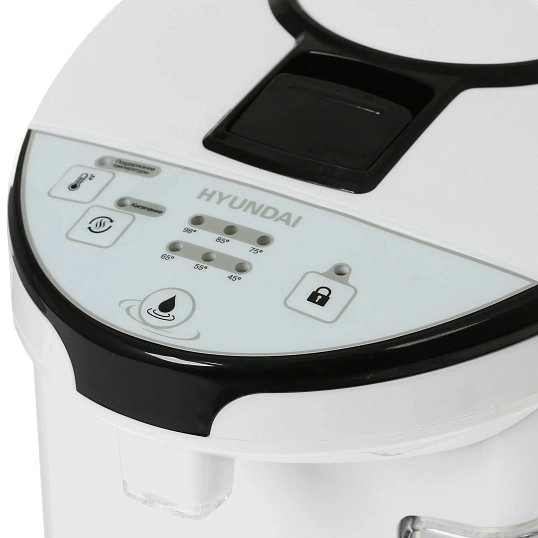 Термопот Hyundai 4л. 750Вт белый/черный (HYTP-4840)