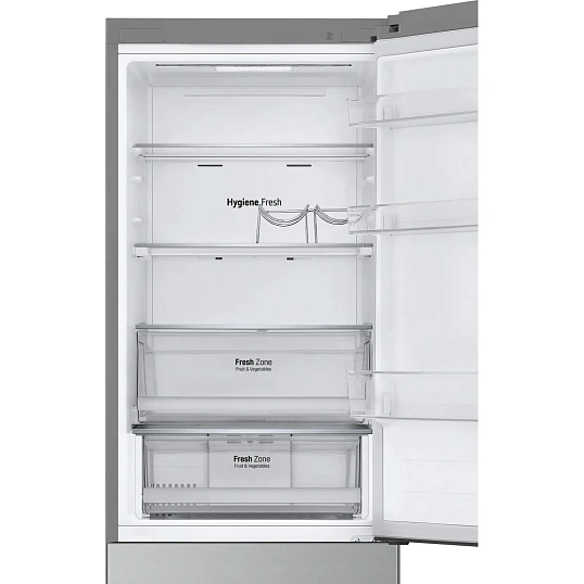 Холодильник LG GC-B459ANMW 2-хкамерн. серебристый инвертер