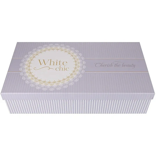 Набор чайный 12пр. White chic (6 персон) v=190мл (подарочная уп), 0970019