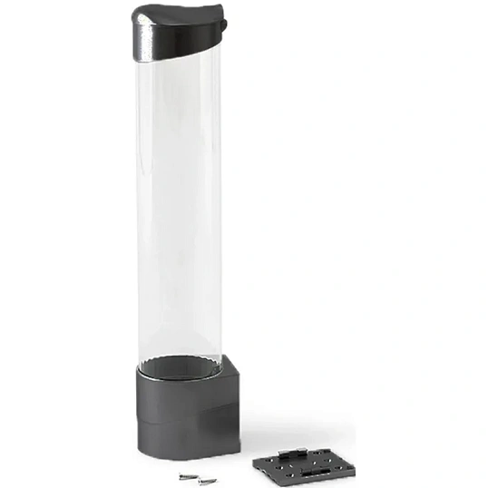 Держатель для стаканов на шурупах черный