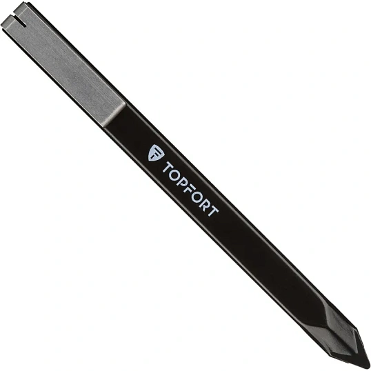 Нож универсальный TOPFORT 9мм металл.корпус, лезвие 30град