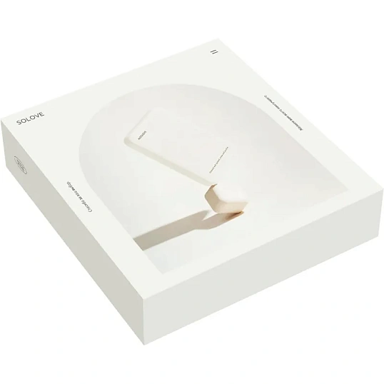 Внешний аккумулятор SOLOVE (Mi) W12 5000mAh MagSafe 20W QC+PD 3A, бежевый