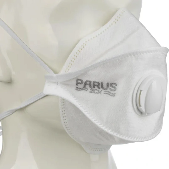 Полумаска фильтрующая PARUS 2CK с кл FFP2 NR D до 12ПДК