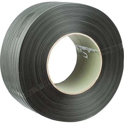 Стреппинг лента Полипропиленовая 12мм х 0,6 (2300 м.) Серая