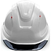 Каска СОМЗ-80 Абсолют Престиж RAPID белая серый козырек(арт произв 783717)
