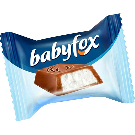 Конфеты шоколадные Babyfox c молочной начинкой, 500г (УК803)