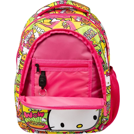 Рюкзак облегченный Hello Kitty с анатомической спинкой, 2отд.75443