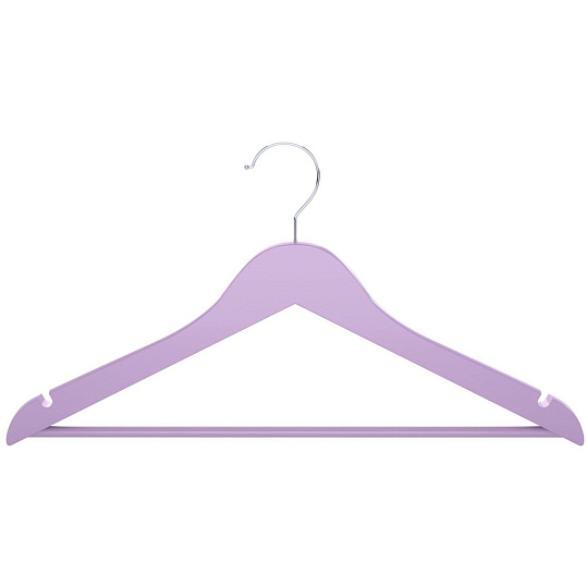 Вешалка-плечики DF_CLH-227 дерево/металл 5шт/уп L-445мм, р.52-54,лавандовый