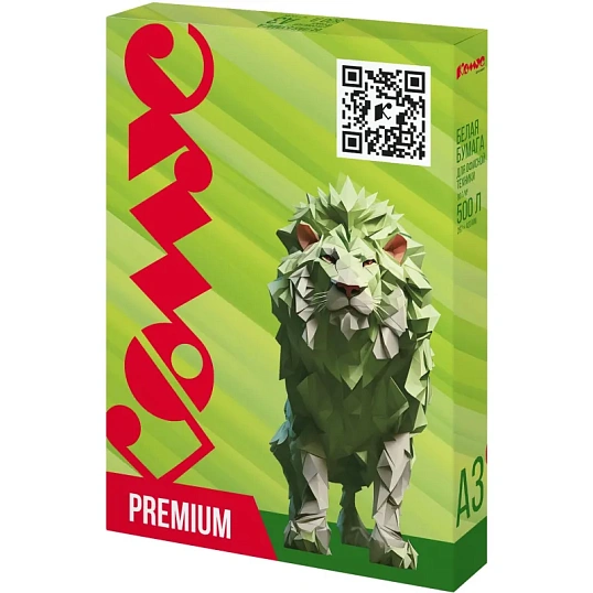 Бумага КОМУС ДОКУМЕНТ Premium (А3, марка А, 80 г/кв.м, 500 л)