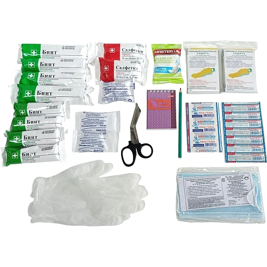 Аптечка первой помощи работникам ФЭСТ (приказ № 262н) 3764 мал.футляр