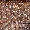 Гирлянда светодиодная Занавес 2х3м 600 LED хол. белый мерц. Ip65 235-211