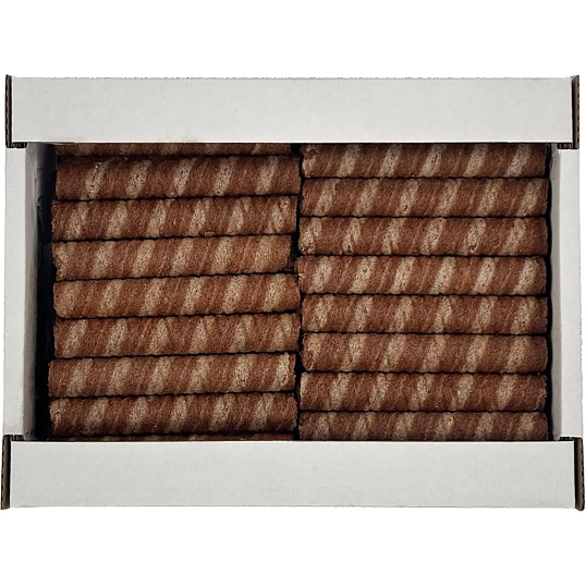 Вафельные трубочки Семейка ОЗБИ c шоколадным вкусом, 500г
