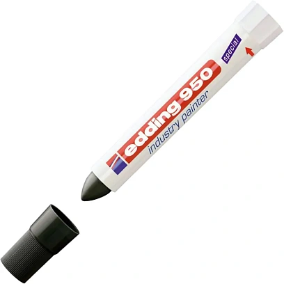 Маркер промышленный для промышленной графики EDDING E-950/1 черный 10мм