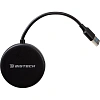 Разветвитель USB  HS004 USB 3.0x4/черный