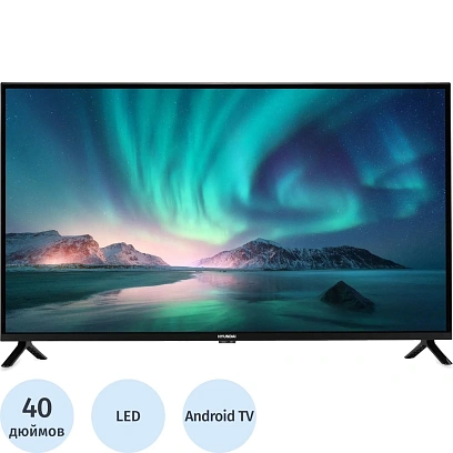 Телевизор Hyundai H-LED40BS5002 Smart Android TV черный/FULL HD