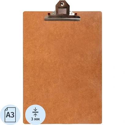 Папка-планшет Attache A3 HDF 320х460 бабочка