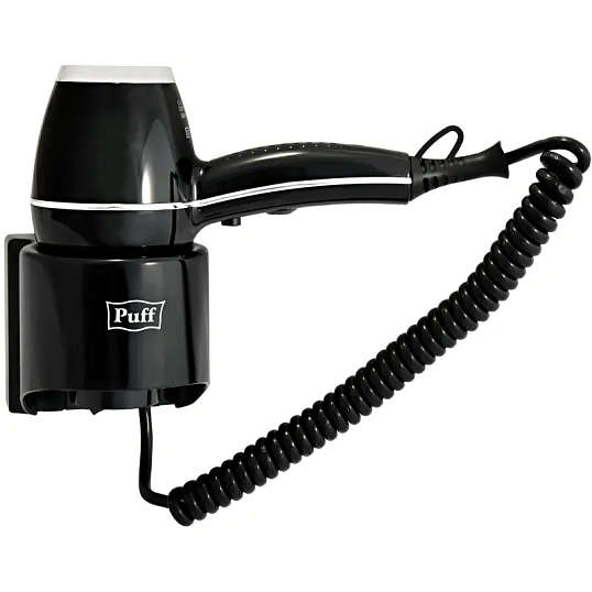 Фен Puff-1800Вl,черный, 1,8 кВт