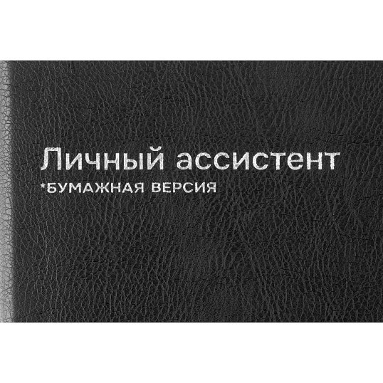 Ежедневник датированный 2027 ESCALADA А4 (210х297мм) 120л черный 73438