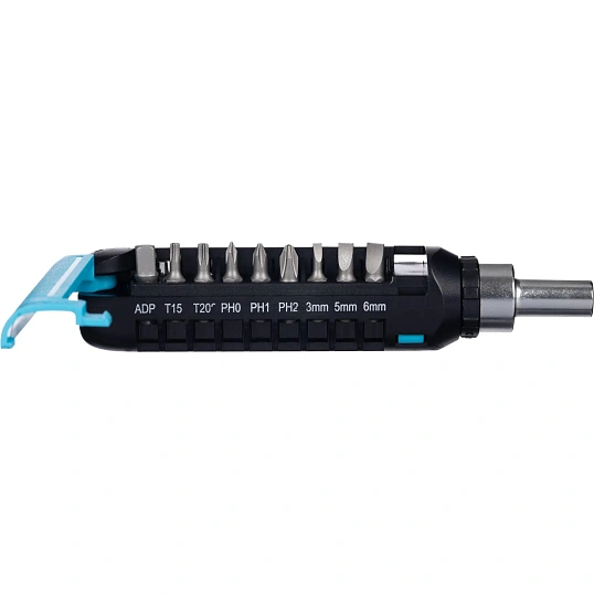 Набор отверток с трещоткой Topfort с открывашкой 16 предметов (570116)