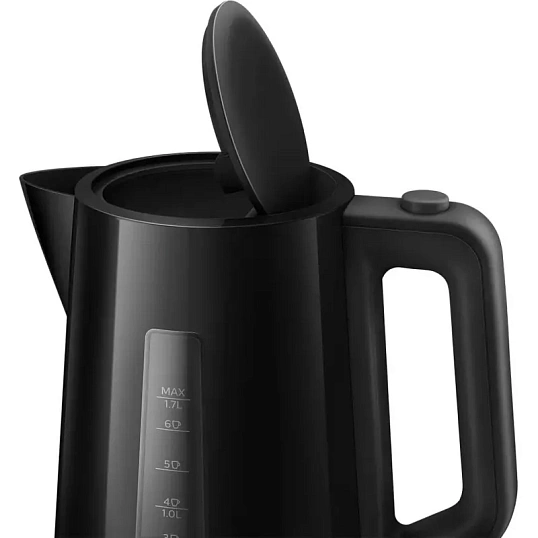 Чайник PHILIPS, мощность 2200Вт, объем 1,7л., пластик, черный