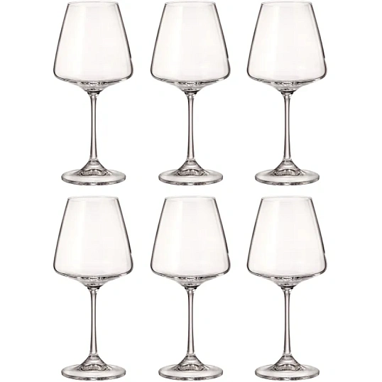 Бокал для крас вина CORVUS,360мл(набор 6шт)арт. 91L/1SC69/0/00000/360-664