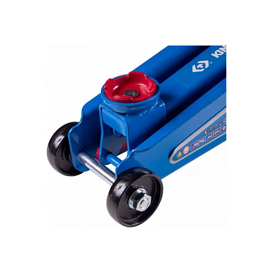 Домкрат подкатной 2 т, кейс KING TONY 9TYT138-02A-B