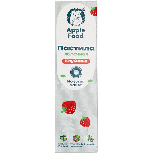 Пастила Apple Food слив_барб_гр_абр_клуб_лес.яг_виш_ябл (960г) 40гx24шт/уп
